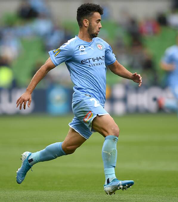 INCOMING: Young winger Ramy Najjarine will join Newcastle Jets on loan next season from Melbourne City. 