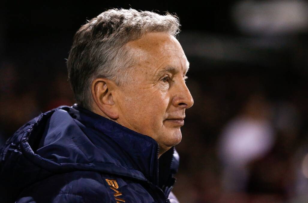CONFIDENT: Ernie Merrick, the A-League's most experienced coach, has high hopes for the Jets.
