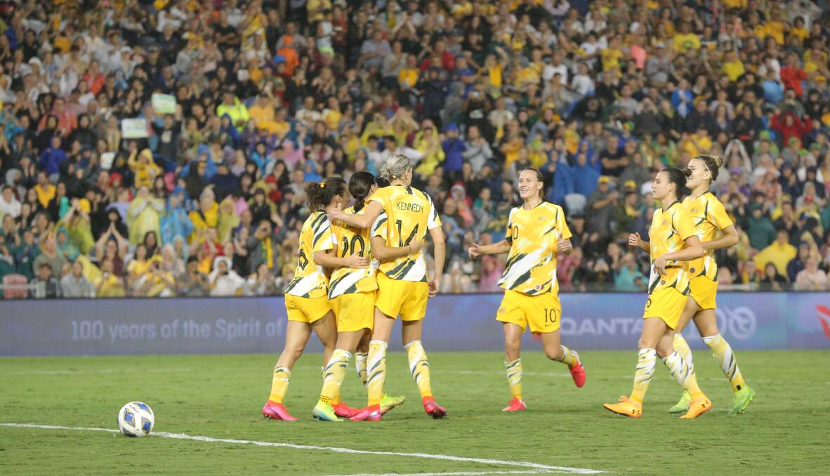 GOLDEN GOAL: FFA believe the Matildas can become World Cup champions and Olympic gold medallists. Picture: max Mason-Hubers 