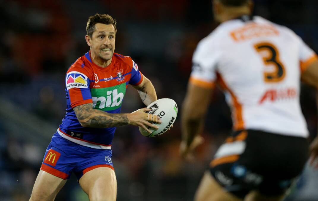 FRESH START: Former Knights skipper Mitchell Pearce is loving life in France. Picture: Jonathan Carroll