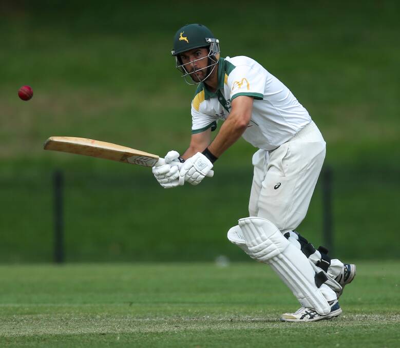 CLASS ABOVE: Wests opener Joseph Price scored 148, his second century of the season, against the much-vaunted Hamwicks attack. Pictures: Marina Neil