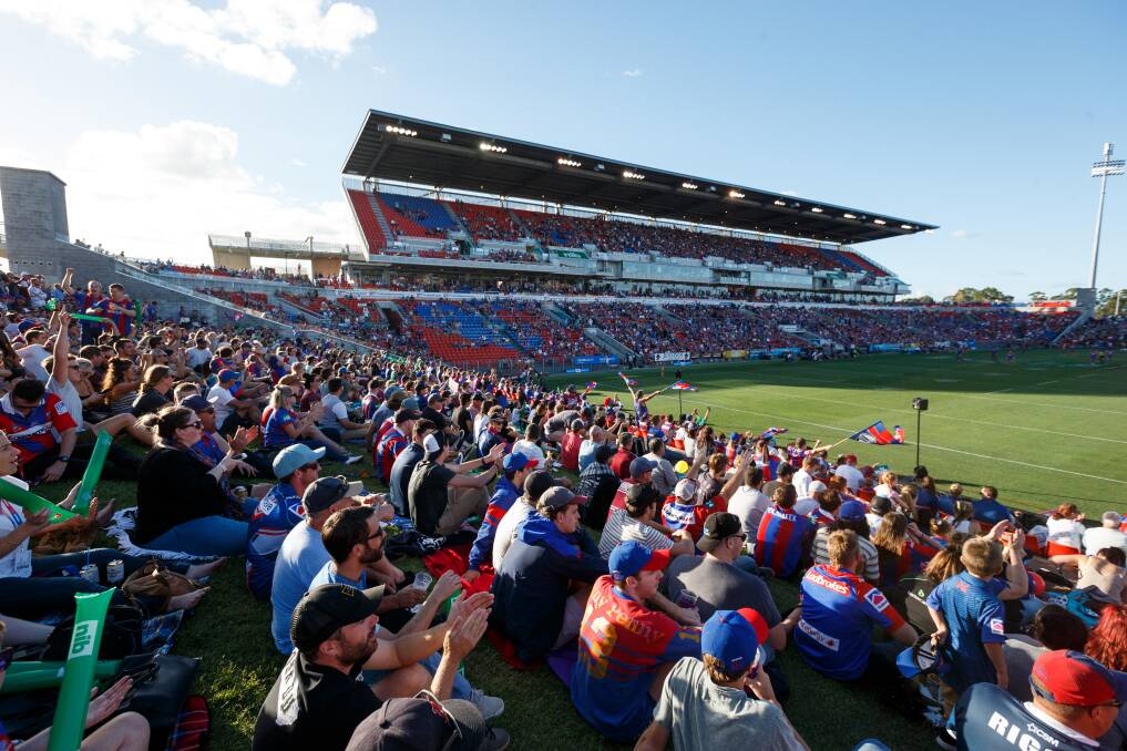 FANPOWER: Newcastle is a rugby league heartland, which is why it is being considered as a possible host for the NRL Nines tournament.