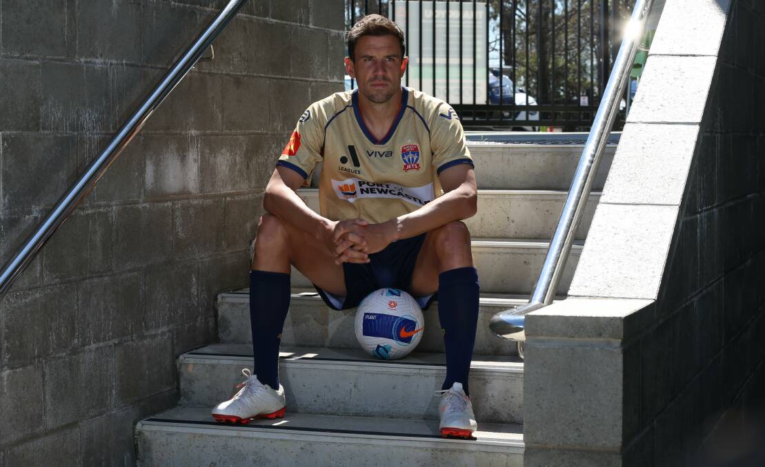 STEPPING UP: Ex-Socceroo Matt Jurman is a contender to captain the Jets this season. Picture: Sproule Sports Focus