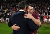 Billy Slater has won two series State of Origin series in a row, which is likely to spell the end of Brad Fittler's tenure as NSW coach. Picture Getty Images