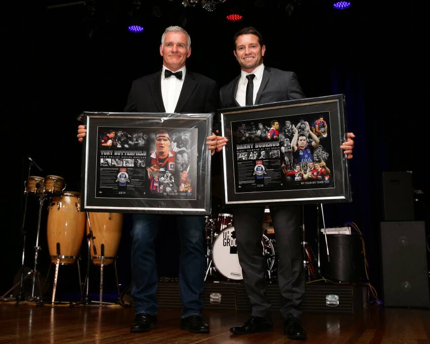 Tony Butterfield and Danny Buderus were inducted in 2014.