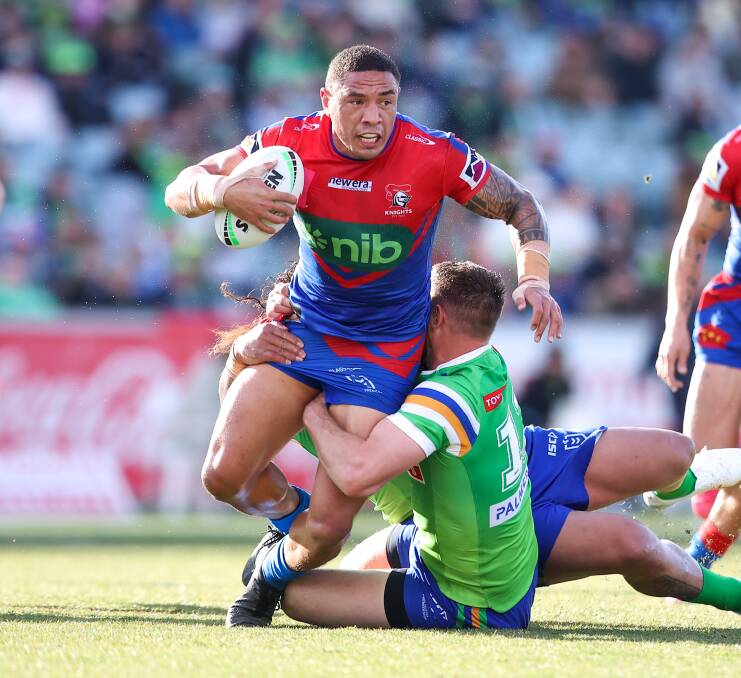 Tyson Frizell will miss Sunday's clash with the Bulldogs. Picture by Sitthixay Ditthavong