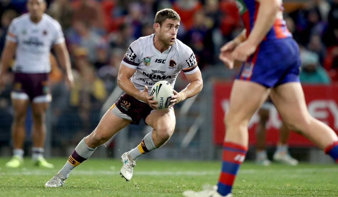 OPPORTUNITY KNOCKS: Andrew McCullough was looking for more game time, and the Newcastle Knights were looking for a hooker to replace Jayden Brailey. Picture: NRL Photos