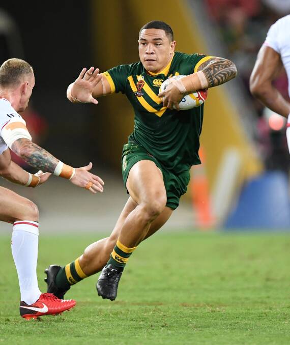 WORLD-CLASS: Tyson Frizell, a regular in NSW and Australian teams, has signed for the Newcastle Knights. Picture: Gregg Porteous, NRL Photos