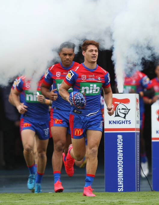 WAITING GAME: The Newcastle Knights haven't played since March 22.