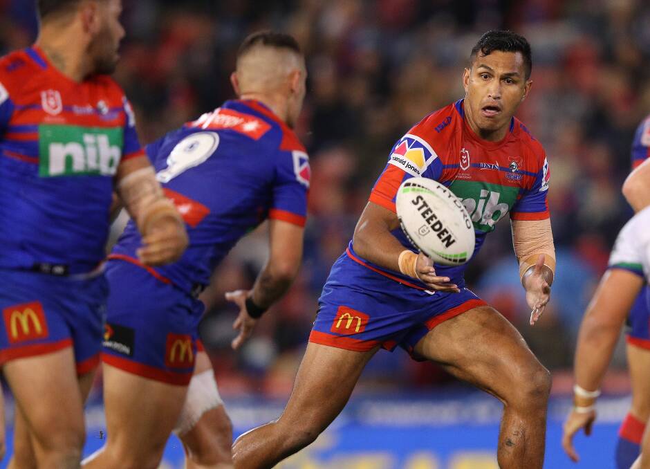 REVITALISED: Jacob Saifiti started season 2020 in outstanding form. Picture: Paul Barkley, NRL Photos