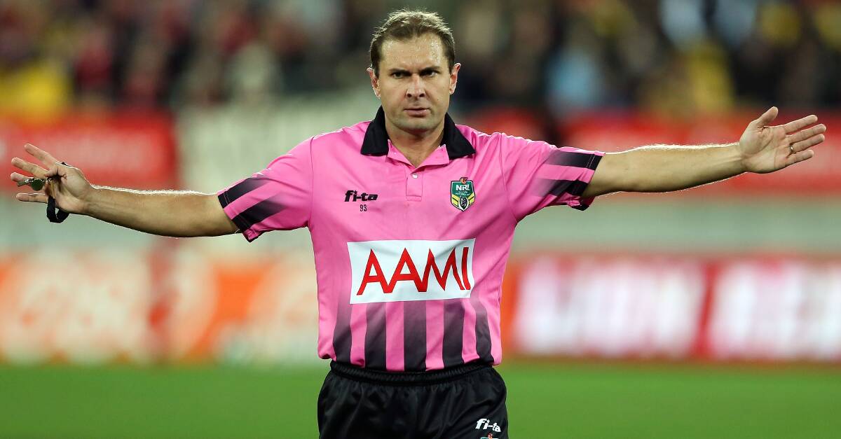 Newcastle RL general manager and former NRL referee Adam Devcich. Picture: Getty Images