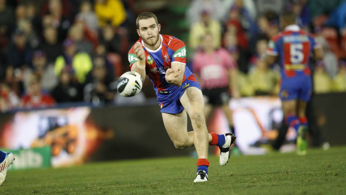 FLASHBACK: Adam in Knights colours in 2013.