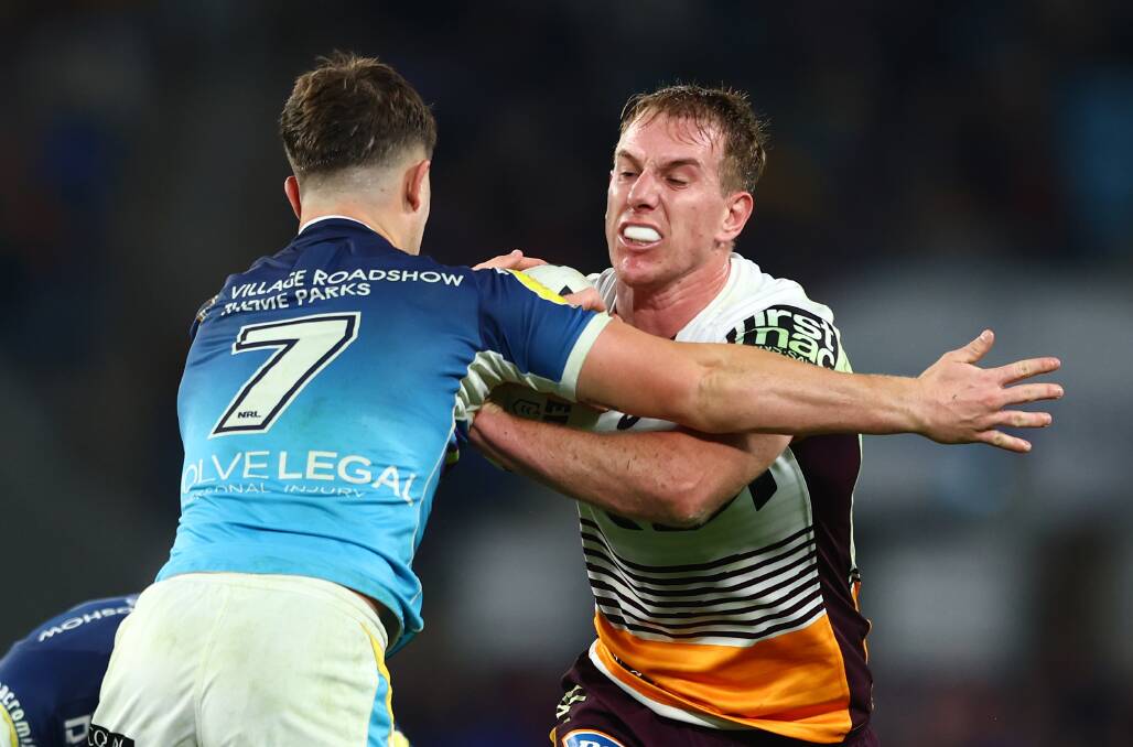 BOLD MOVE: Zac Hosking made his NRL debut for Brisbane recently. Picture: Getty Images