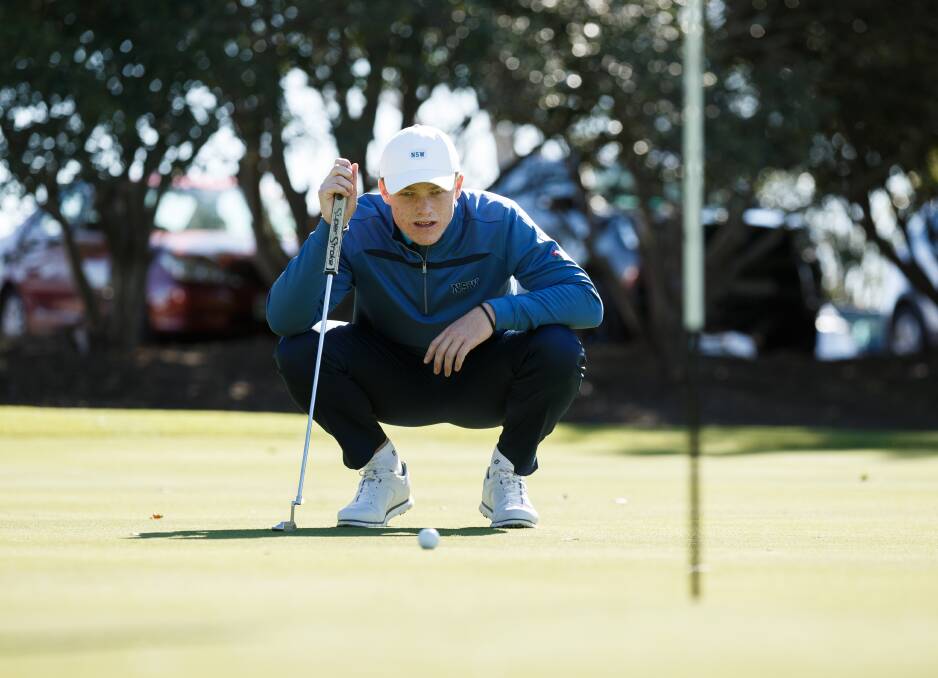IMPROVEMENT: Jye Pickin reached the NSW Amateur Championships semi-finals. Picture: Max Mason-Hubers