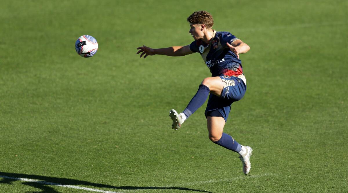 Jets defender Lucas Mauragis. Picture by Jonathan Carroll
