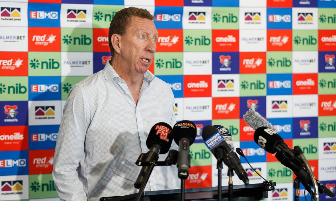 UNFLAPPABLE: Peter Parr has joined the Newcastle Knights as director of football, 35 years after he trialled unsuccessfully for a playing contract with his home-town club. Picture: Max Mason-Hubers