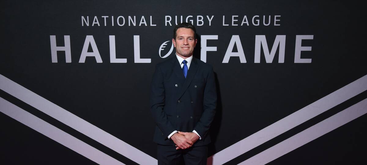 HONOUR: Former Knights skipper Danny Buderus was inducted this week into the rugby league Hall of Fame, joining former teammate Andrew Johns. Picture: AAP