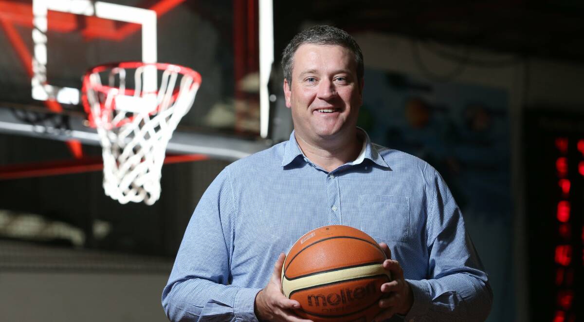 MOVING FORWARD: Newcastle Basketball general manager Neil Goffet. 