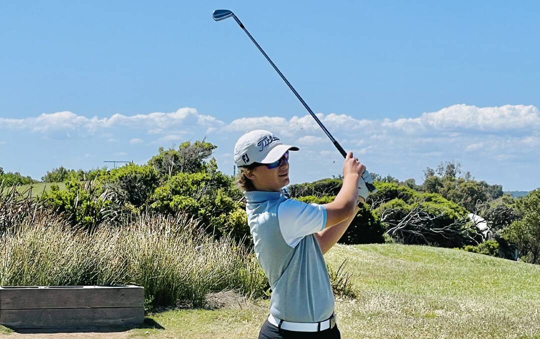 Cypress Lakes 17-year-old Brij Ingrey hopes home course advantage helps in the Jack Newton International Junior Classic this week. Picture Supplied