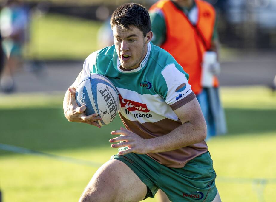 OPPORTUNITY: Long-striding winger Hamish McKie will make his starting debut for the Wildfires against Southern Districts at Forshaw Park on Saturday. Picture: Stewart Hazell