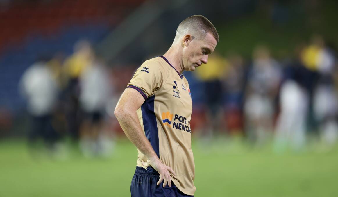 Newcastle Jets captain Brandon O'Neill. Picture by Jonathan Carroll
