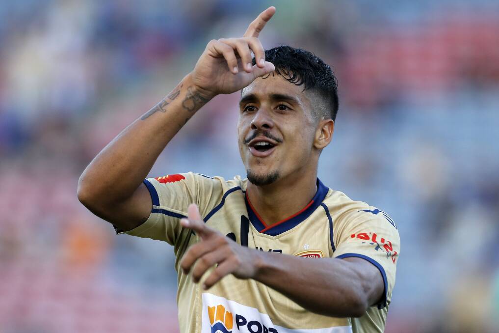 DONE: Brazilian Daniel Penha will not be at the Newcastle Jets next season. Picture: Getty Images