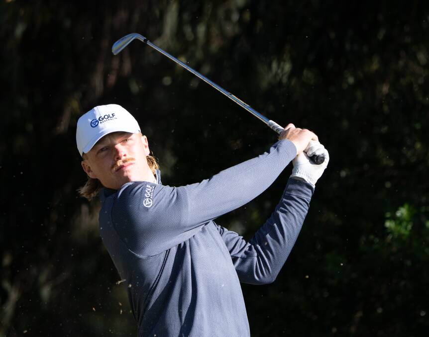 Charlestown amateur Jye Pickin will tee up in The Players' Series Hunter Valley event at Cypress Lakes, starting Thursday. Picture Australian PGA