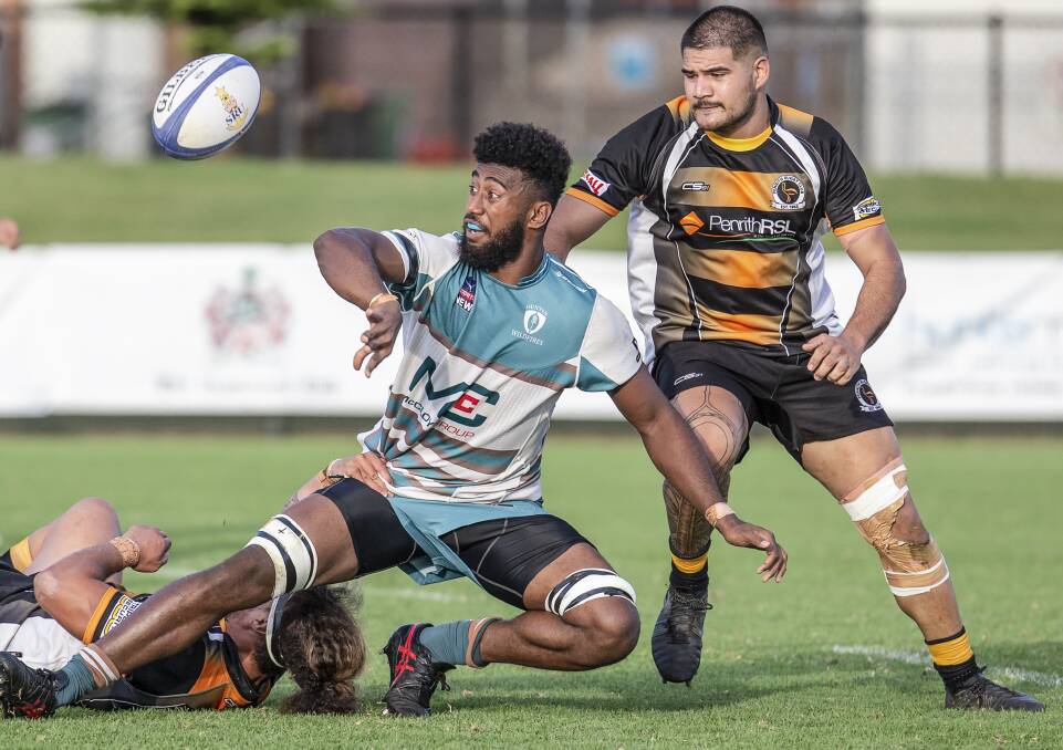X-FACTOR: Joe Tamani is back at the Hunter Wildfires after a strong season with Fijian Drua in the Super Rugby Pacific competition. Picture: Stewart Hazell