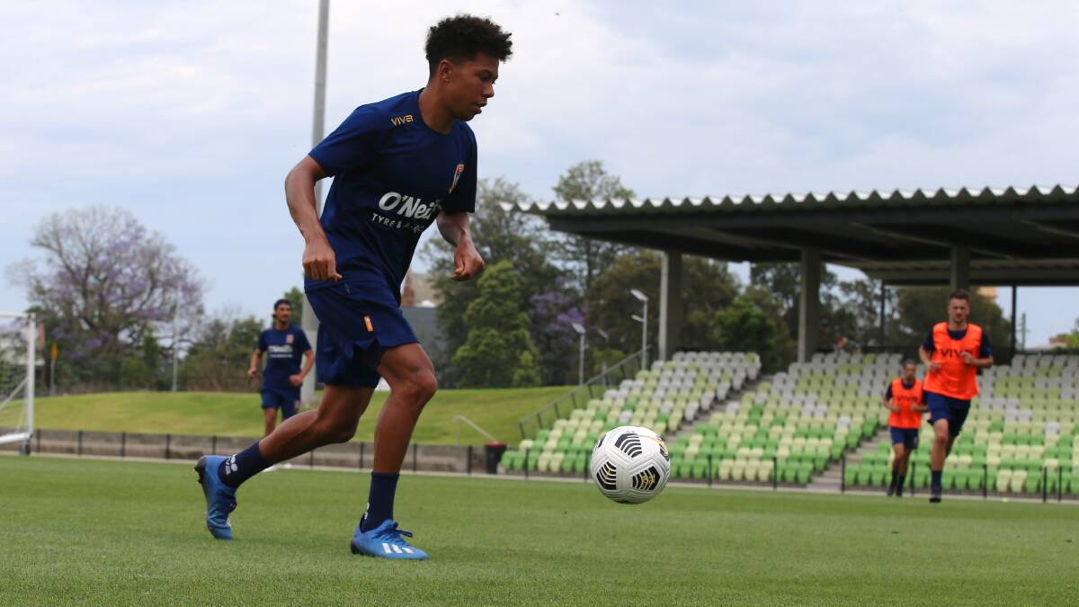 FRESH START: Newcastle utility Antonee Burke-Gilroy has signed a two-year deal with the Perth Glory. Picture: Sproule Sports Focus
