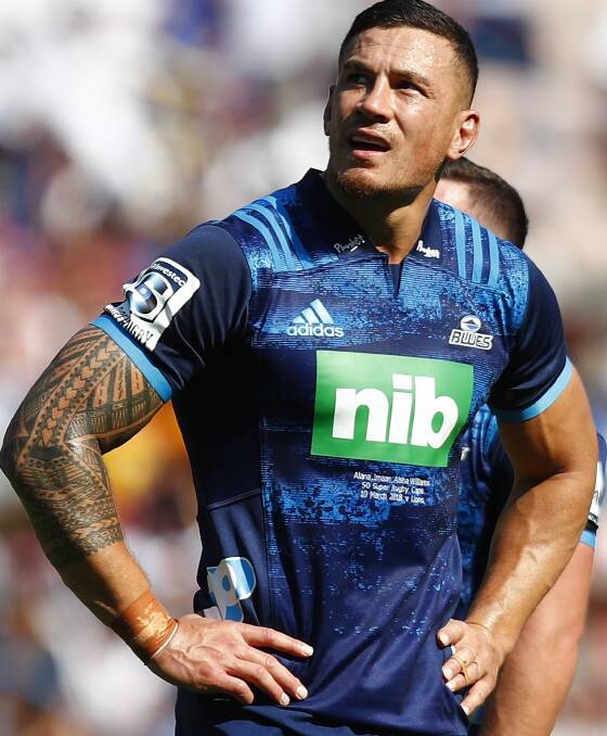 STAR ATTRACTION: Sonny Bill Williams. Picture: Nic Bothma