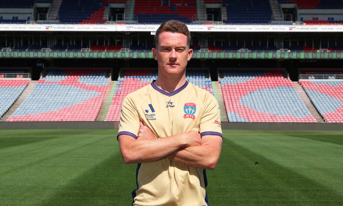 Newcastle Jets captain Brandon O'Neill believes his young outfit is improving with every game. Picture by Peter Lorimer