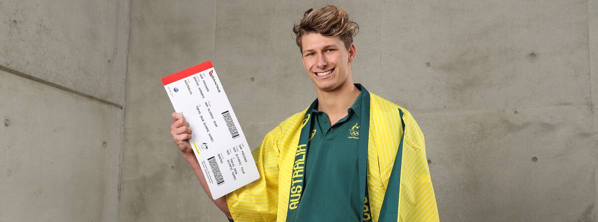JUST THE TICKET: Diver Sam Fricker. Picture: Getty Images