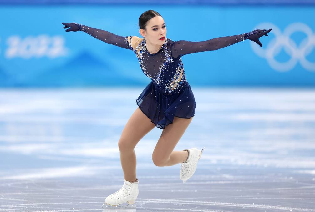 DISAPPOINTED: Kailani Craine was eliminate from the singles figure skating at the Beijing Olympics. Picture: Getty Images