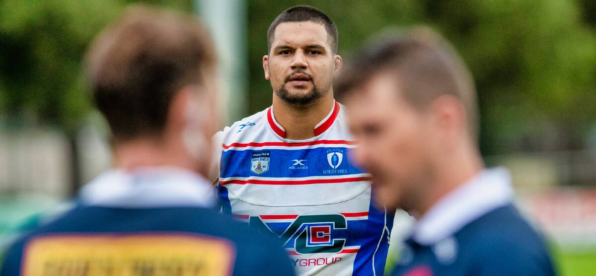 BIG BOOST: Hunter Wildfires captain Rob Puli'uvea returns at lock against Warringah at Pittwater Park on Saturday after missing the epic win over Easts. Picture: Stewart Hazell