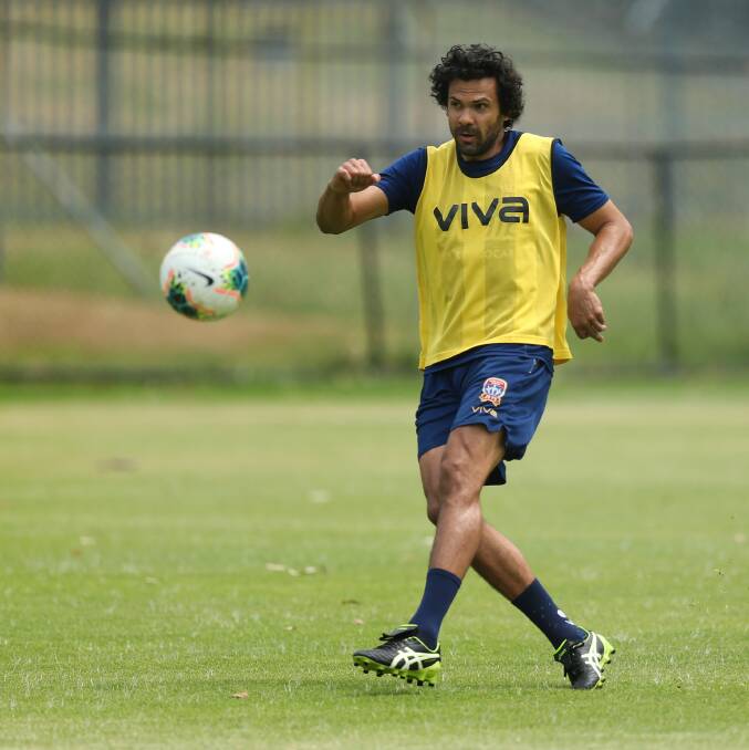 MINDFUL: Nikolai Topor-Stanley is happy to be guided by the FFA and Government when it comes to playing out the A-League season. Picture: Marina Neil