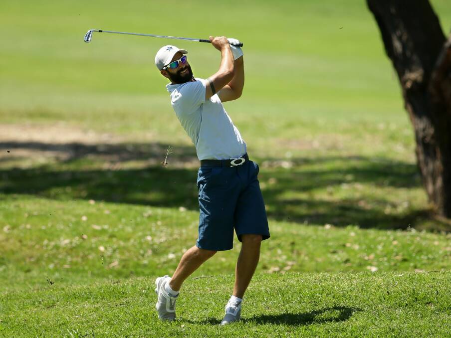 ON COURSE: James Nitties will tee up in the Port Macquarie Pro-am, starting Tuesday. Picture: Max Mason-Hubers