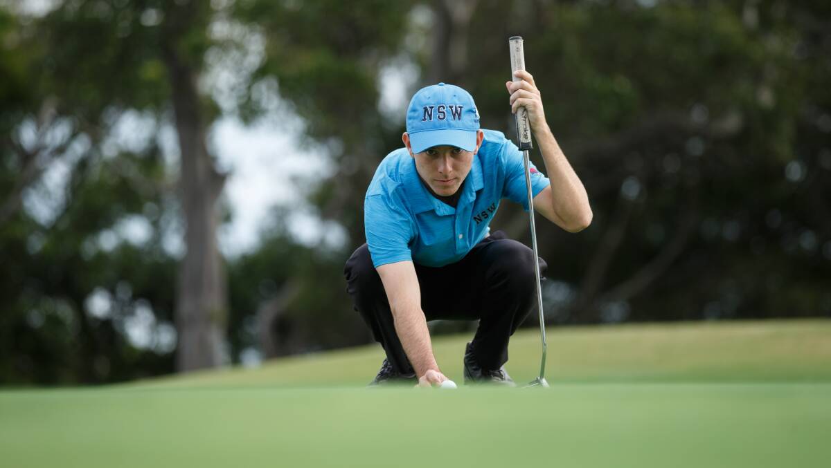 STRONG DEBUT: Josh Robards won two of his four matches for NSW in the interstate series. Picture: Max Mason-Hubers