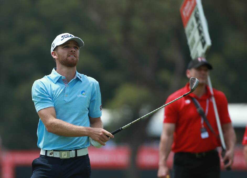 FINGERS CROSSED: Blake Windred hopes to get a start at the Australian PGA Championships. Picture: David Tease