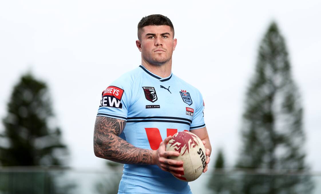 Newcastle Knights centre Bradman Best will make his NSW Origin debut next Wednesday. Picture Getty Images