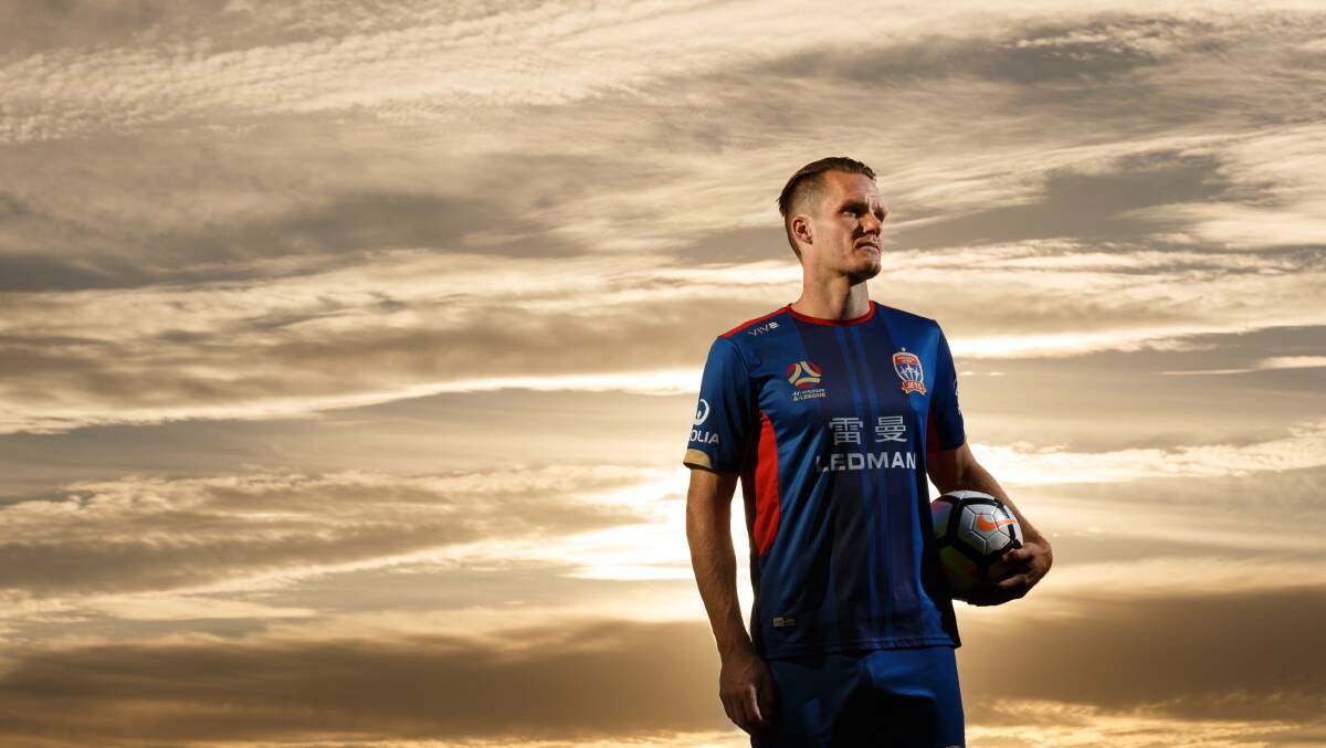 CLEAR HEAD: Newcastle Jets captain Nigel Boogaard. Picture: max Mason-Hubers