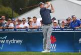 Andrew Dodt lets rip with a drive at the Australian Open last weekend. Picture by David Tease, NSW Golf