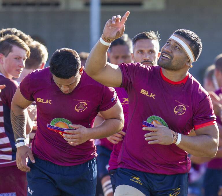 ENERGISED: Lake Macquarie player-coach Marlon Solofuti is a part of the Newcastle Wildfires squad to take on the Western Force. Picture: Stewart Hazell.