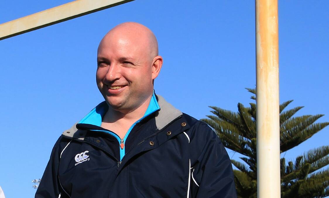Newcastle and Hunter Rugby Union General Manager Andy Fairfull