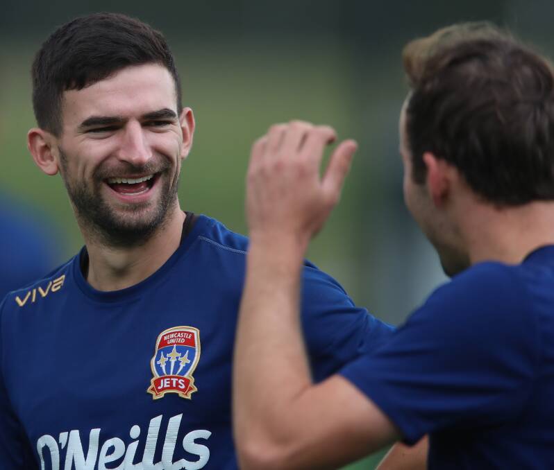 UNSETTLED: Jets midfielder Steve Ugarkovic. Picture: Sproule Sports Focus