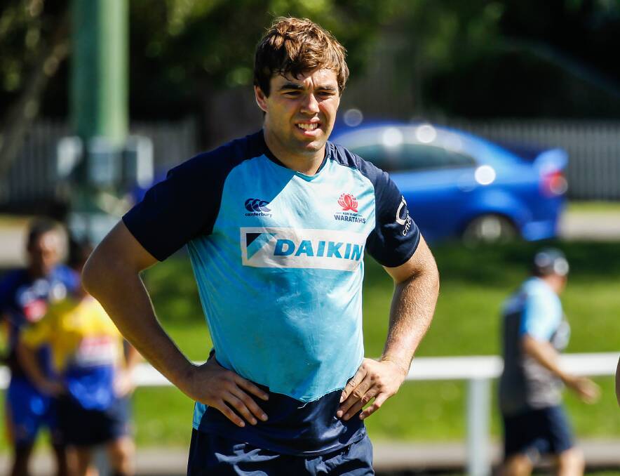 LEADER: Norths lock Nick Palmer will skipper Newcastle against the Western Force on Saturday. Picture: Marina Neil