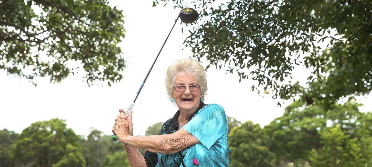 HONOURED: Beryl Tobin has been awarded an Order of Australia Medal for her services to golf. Picture: Marina Neil 