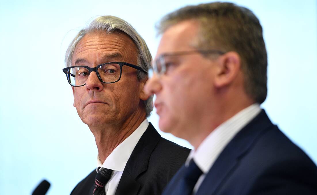 ALL EARS: FFA CEO David Gallop and Chairman Chris Nikou will host a community forum on Wednesday night. 