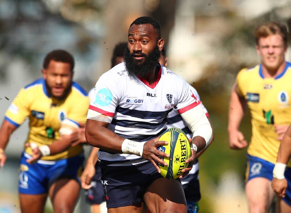 FIJIAN FLYER: Hunter Wildfires recruit William Lewesi. Picture: Getty Images