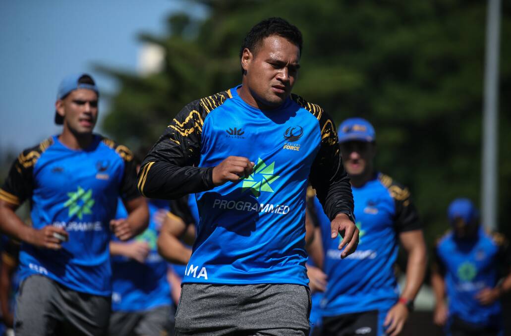 RAPID GROWTH: Western Force go through their paces at training on Friday. Picture: Marina Neil