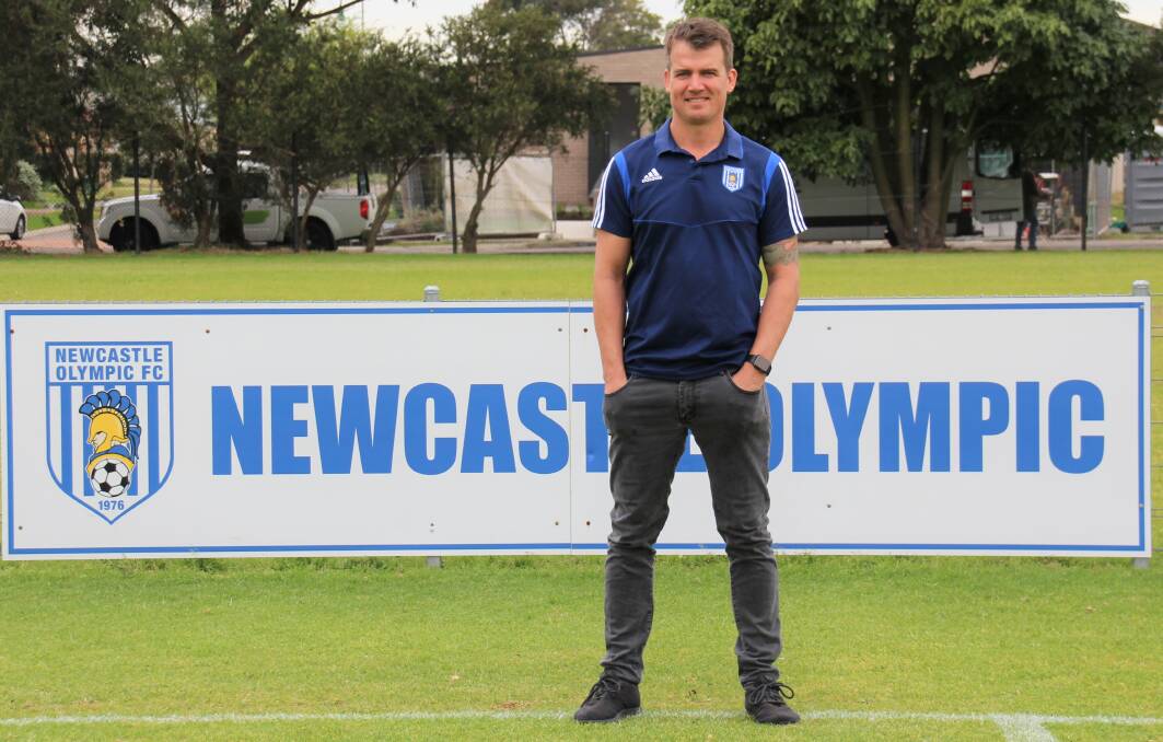 ON BOARD: Joel Griffiths will take the reins at Newcastle Olympic next season. 